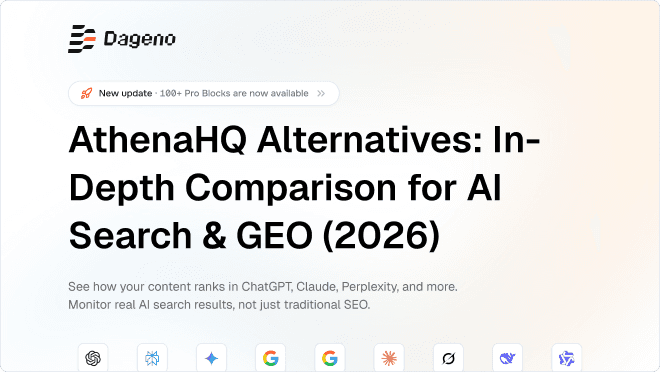 AthenaHQ Alternatives: In-Depth Comparison for AI Search & GEO (2026)