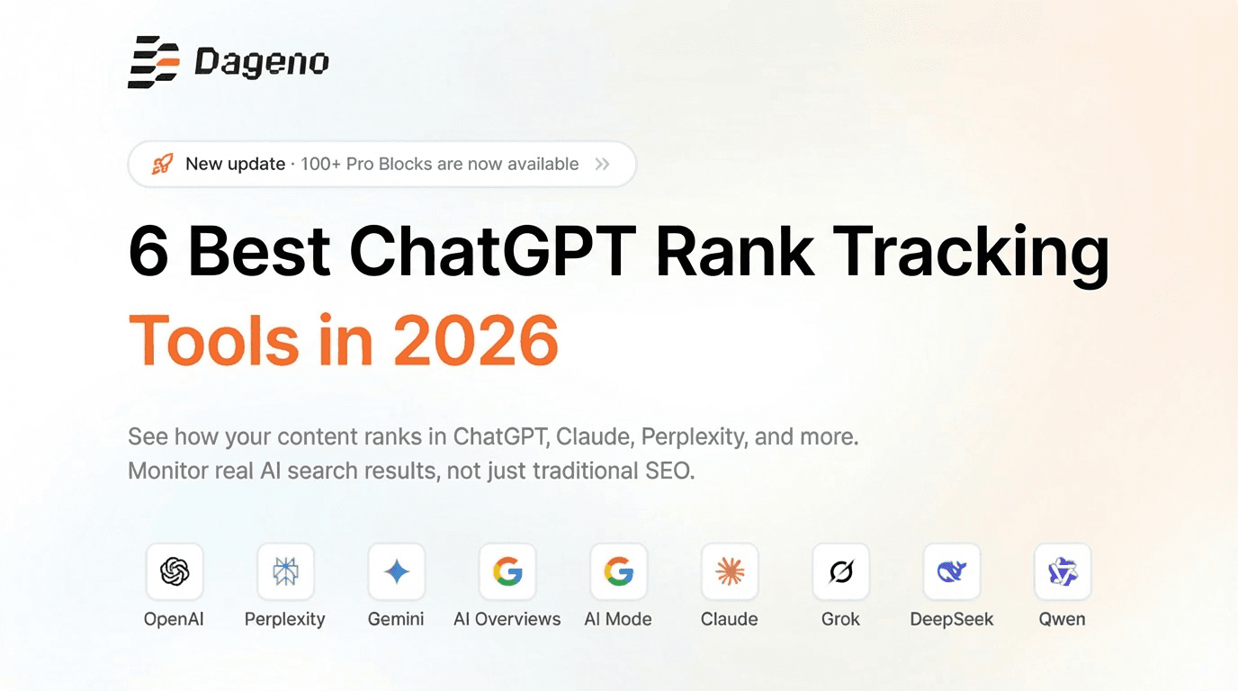 2026년 GEO를 위한 최고의 ChatGPT 순위 추적 도구 7가지