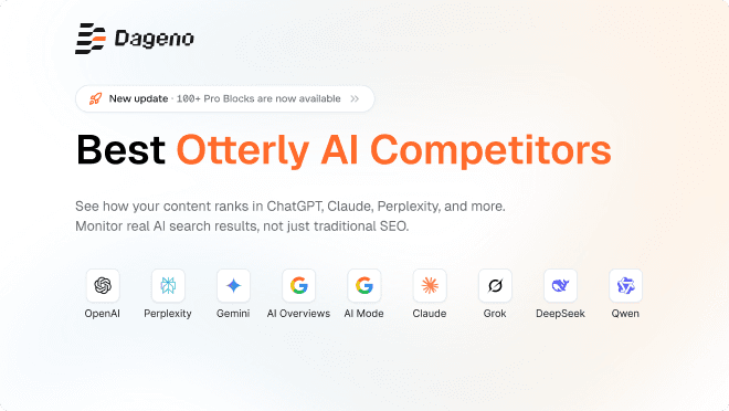 Les meilleurs concurrents d’Otterly AI en 2026