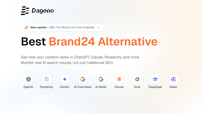 Brand24 대안: 2026년 소셜 리스닝 및 AI 검색 가시성 최상위 추천 도구