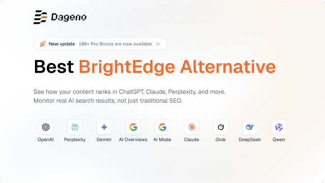 BrightEdge 대안: 2026년 엔터프라이즈 SEO 및 AI 검색 가시성을 위한 최고의 선택