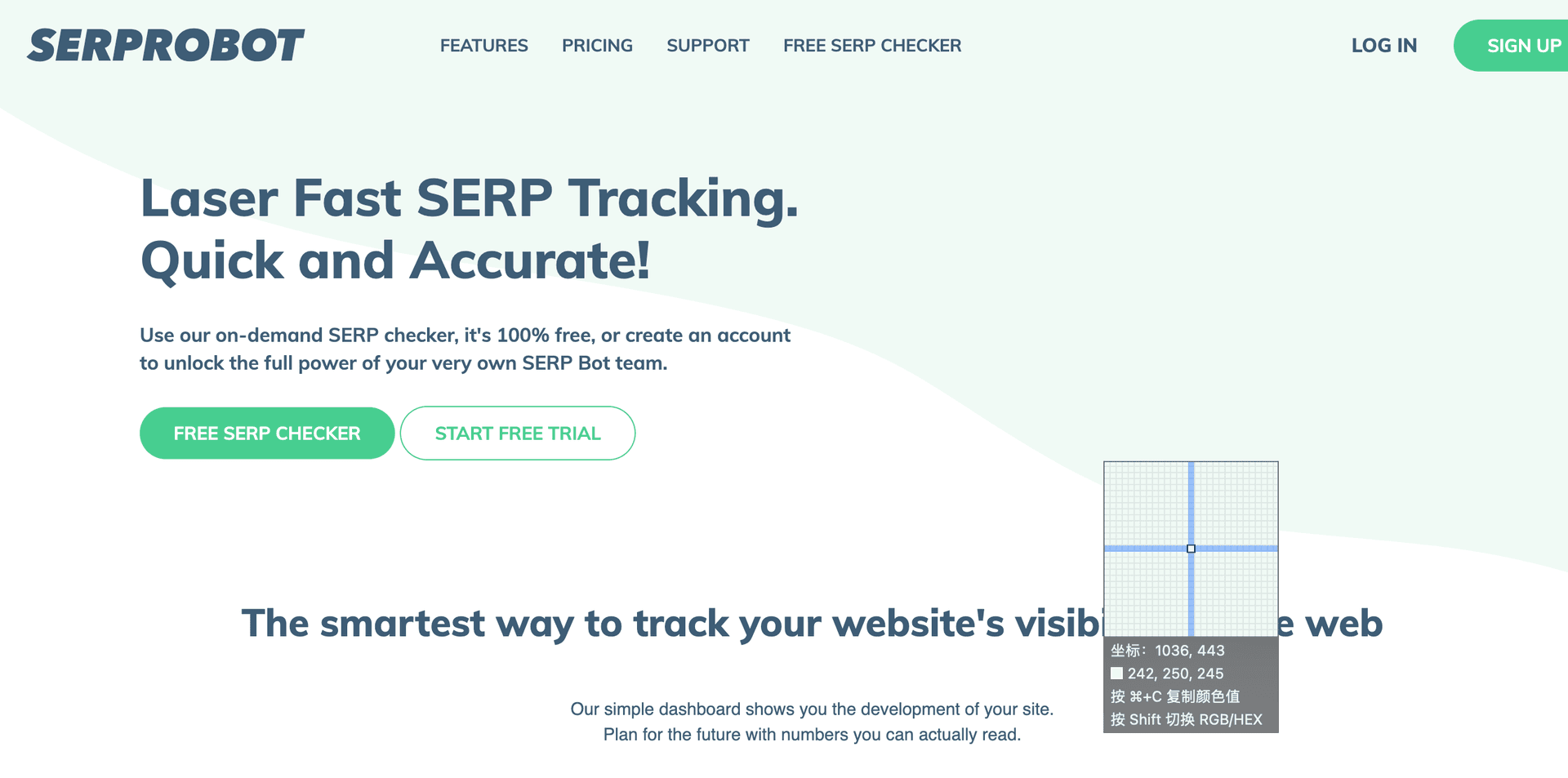 SERPROBOT cheap Google rank tracking