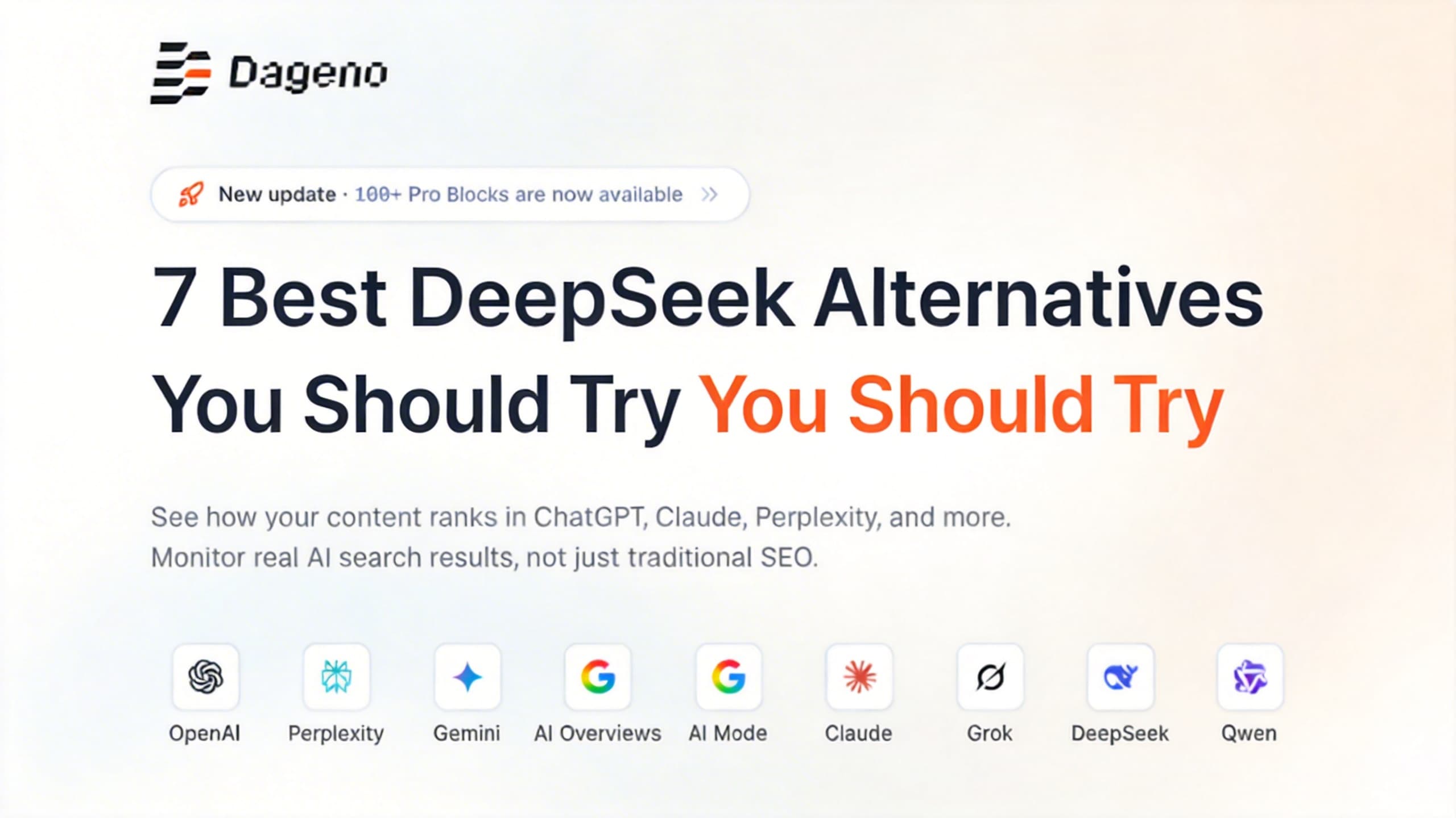 7 beste DeepSeek-Alternativen, die du 2026 ausprobieren solltest