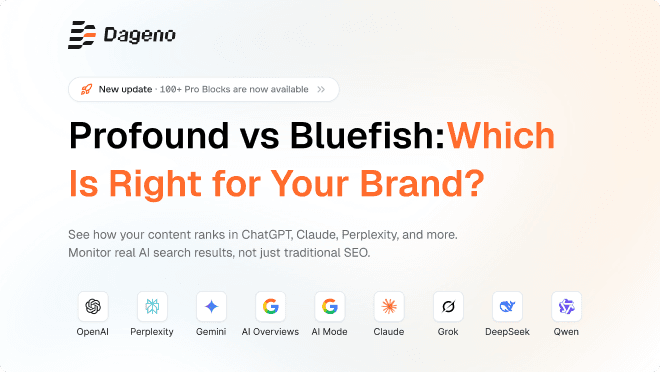 Profound vs Bluefish: 2026년, 우리 브랜드에 적합한 AEO 플랫폼은?
