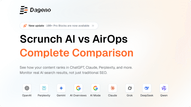 Scrunch AI vs AirOps: Complete 2026 Comparison for GEO and Content Optimization