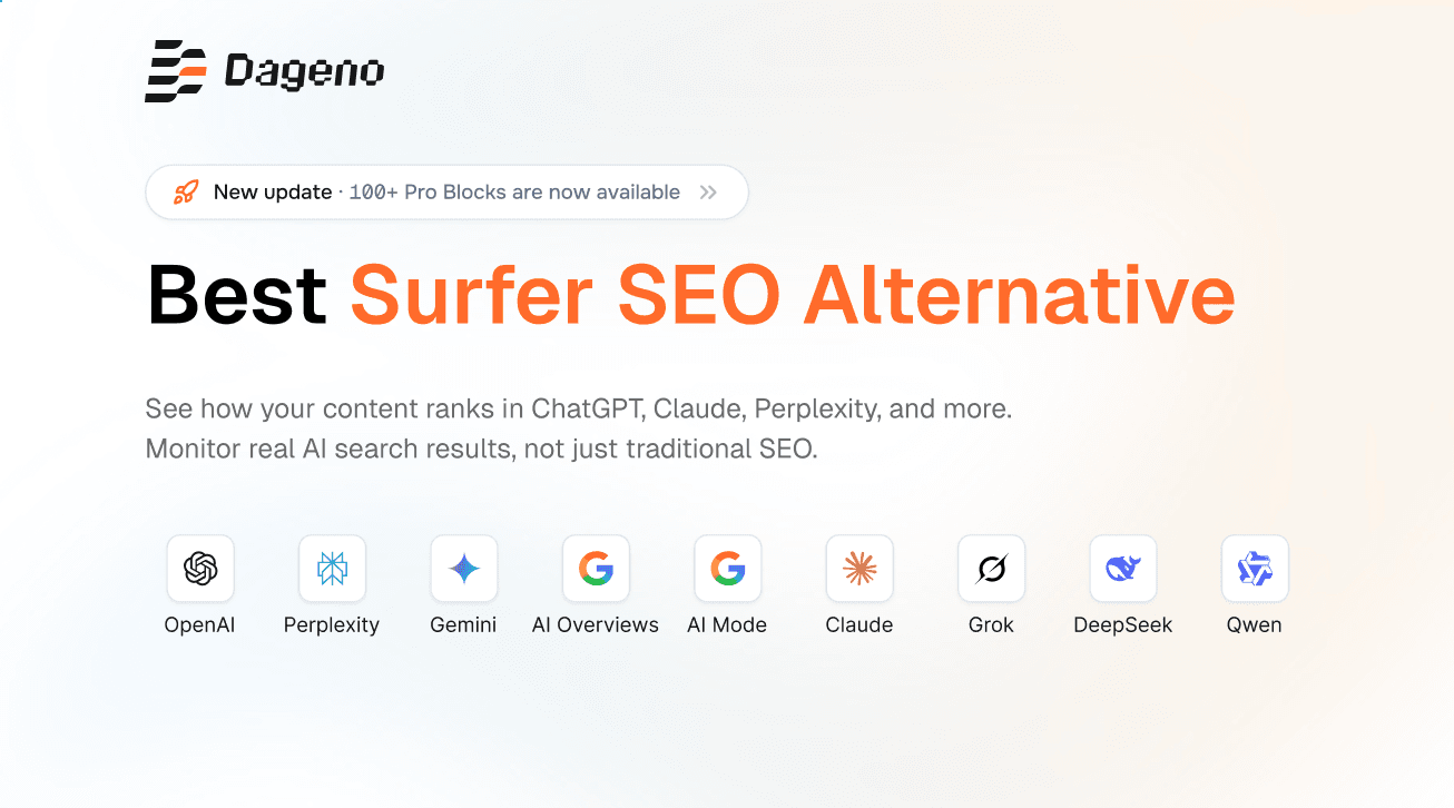 Surfer SEO 대안: 2026년 콘텐츠 최적화 및 AI 검색 가시성을 위한 최고의 선택
