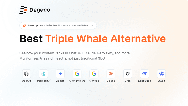 Alternative zu Triple Whale: Die besten Optionen für Attribution und Sichtbarkeit in der KI-Suche 2026
