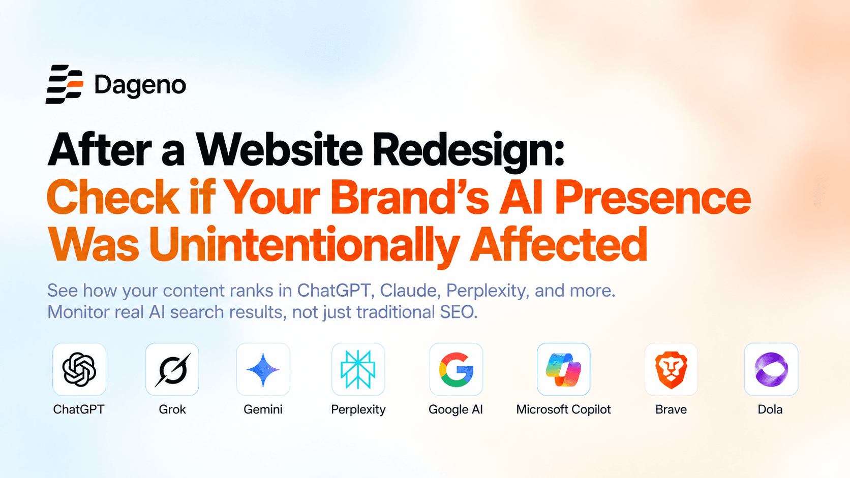 After a Website Redesign: How to Check Whether AI Descriptions, Recommendations, and Citations of Your Brand Were Unintentionally Affected