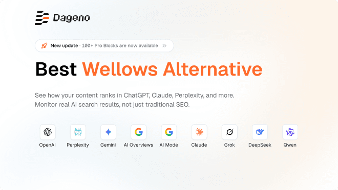 2026 年最佳 Wellows 替代方案：5 个 GEO 和 AI 可见性平台对比