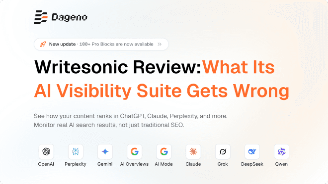 Đánh giá Writesonic 2026: Tính năng, giá cả, ưu và nhược điểm