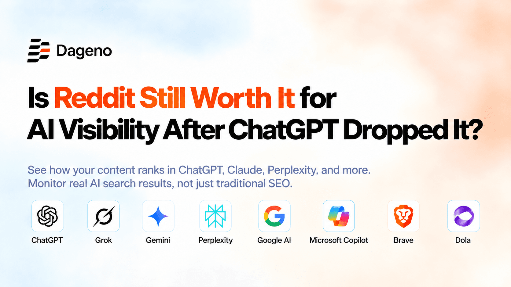 Is Reddit Still Worth It for AI Visibility After ChatGPT Dropped It?