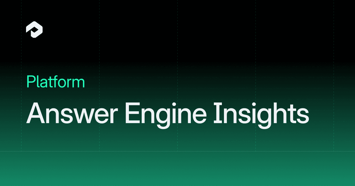 Profound answer-engine intelligence platform for enterprise brands