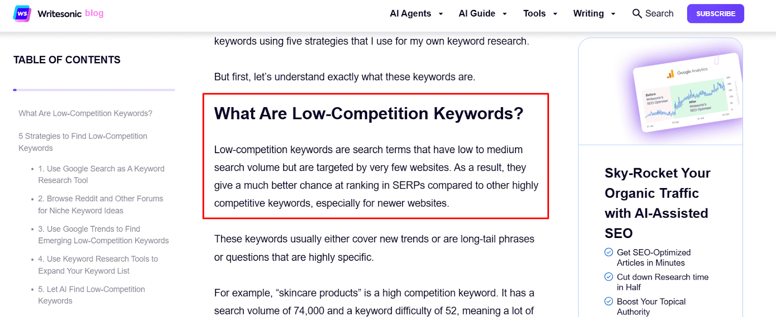 段落精选摘要的正确结构