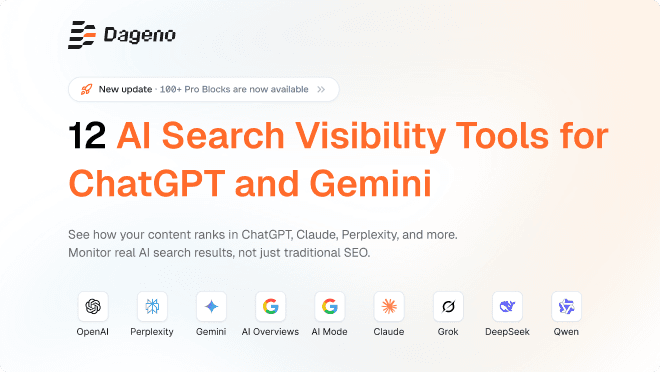 12 AI Search Visibility Tools for ChatGPT and Gemini