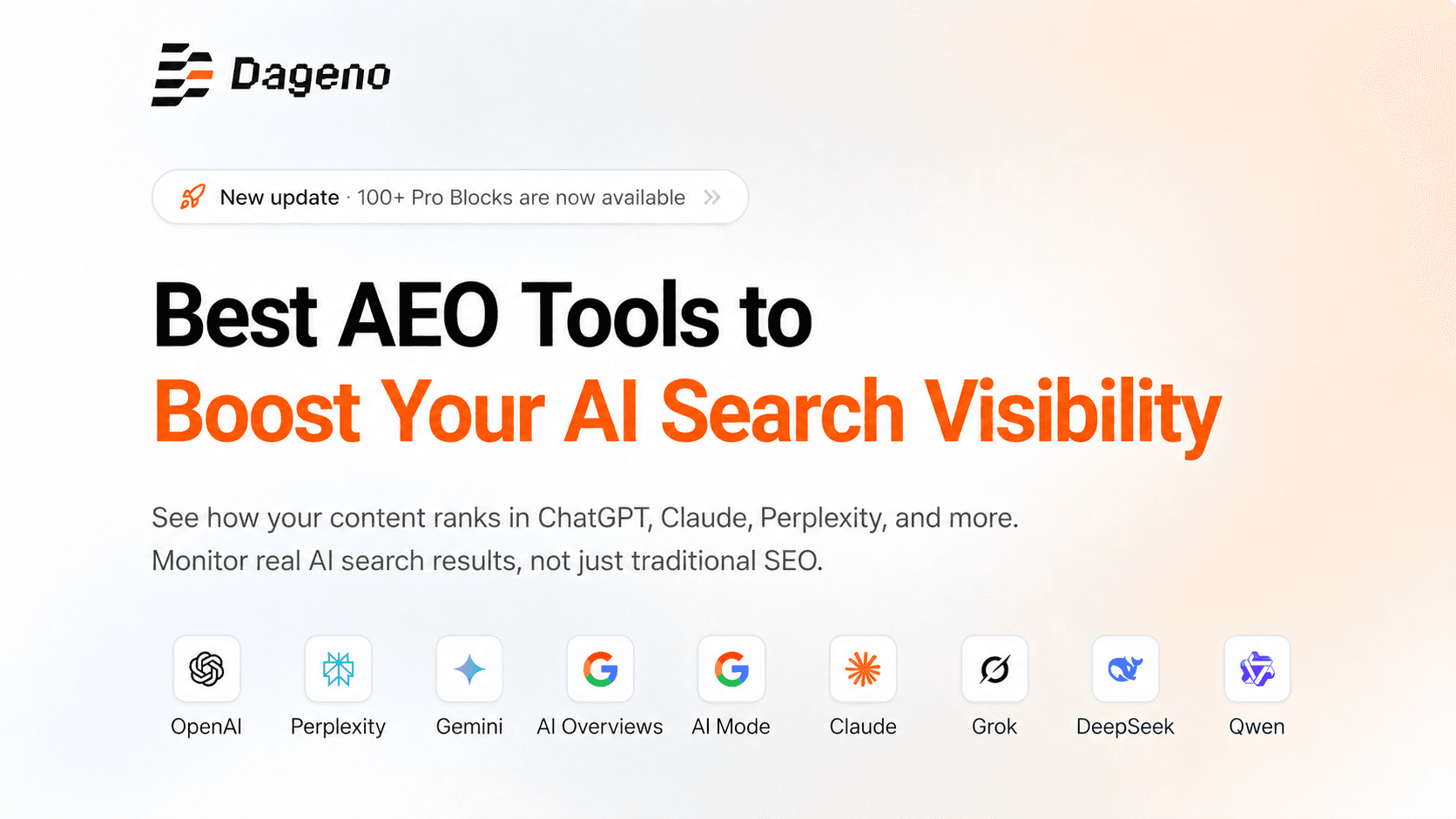 AI 검색 가시성을 높이는 최고의 AEO 도구