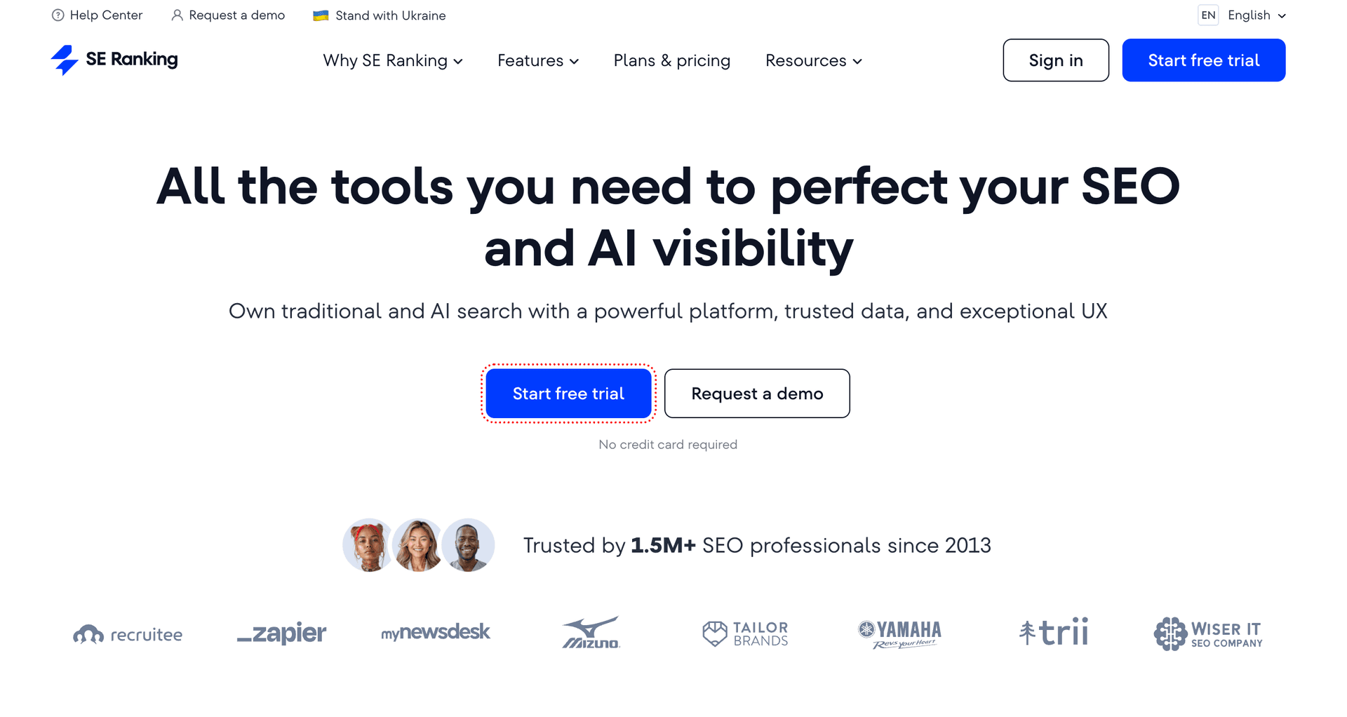 SE Ranking Platform