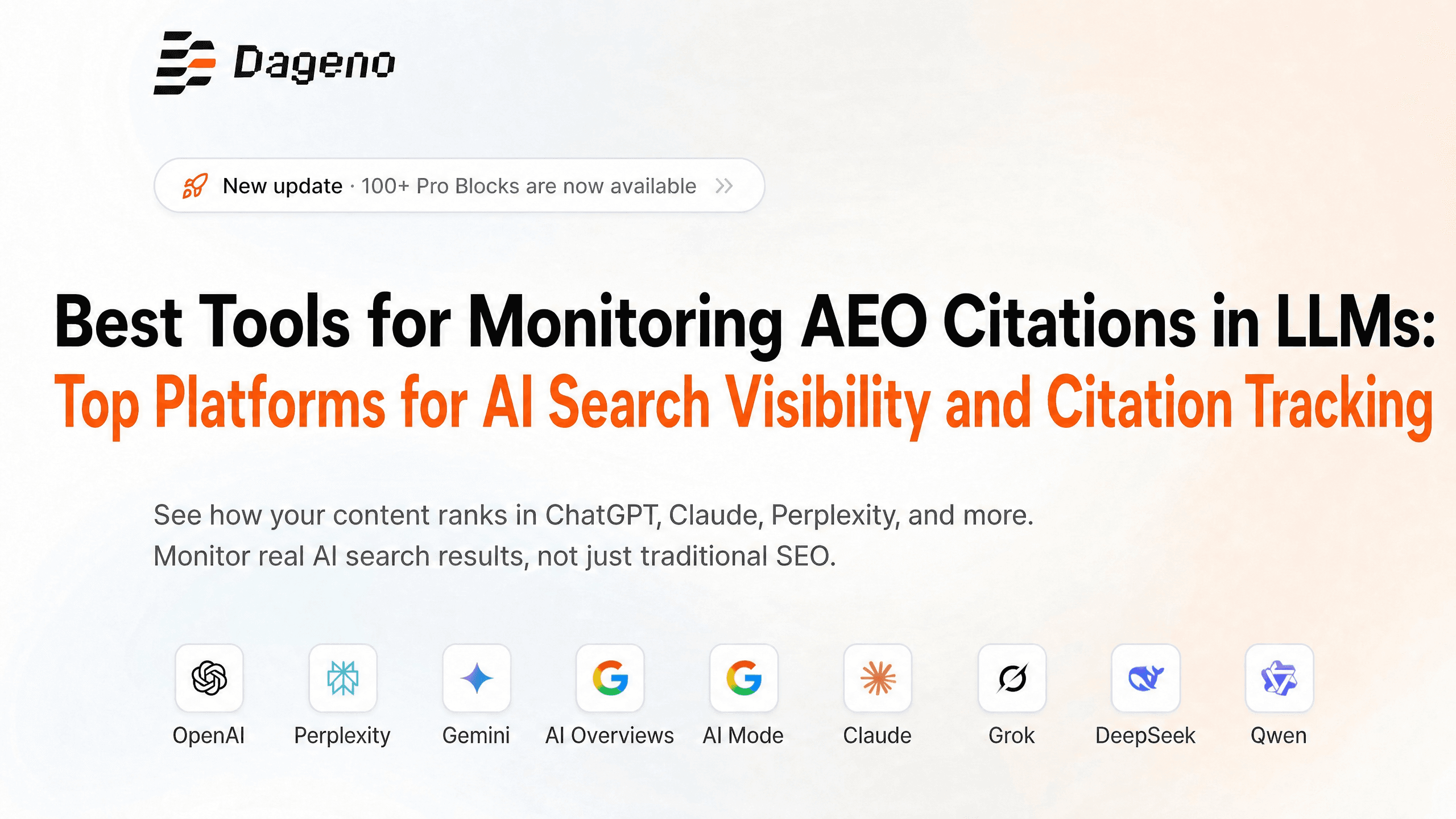 LLM의 AEO 인용을 모니터링하는 최고의 도구: AI 검색 가시성 및 인용 추적을 위한 주요 플랫폼