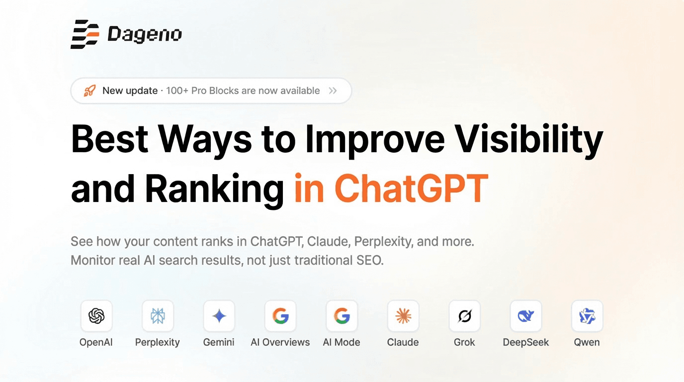 ChatGPT 가시성을 높이는 방법: 검증된 8단계