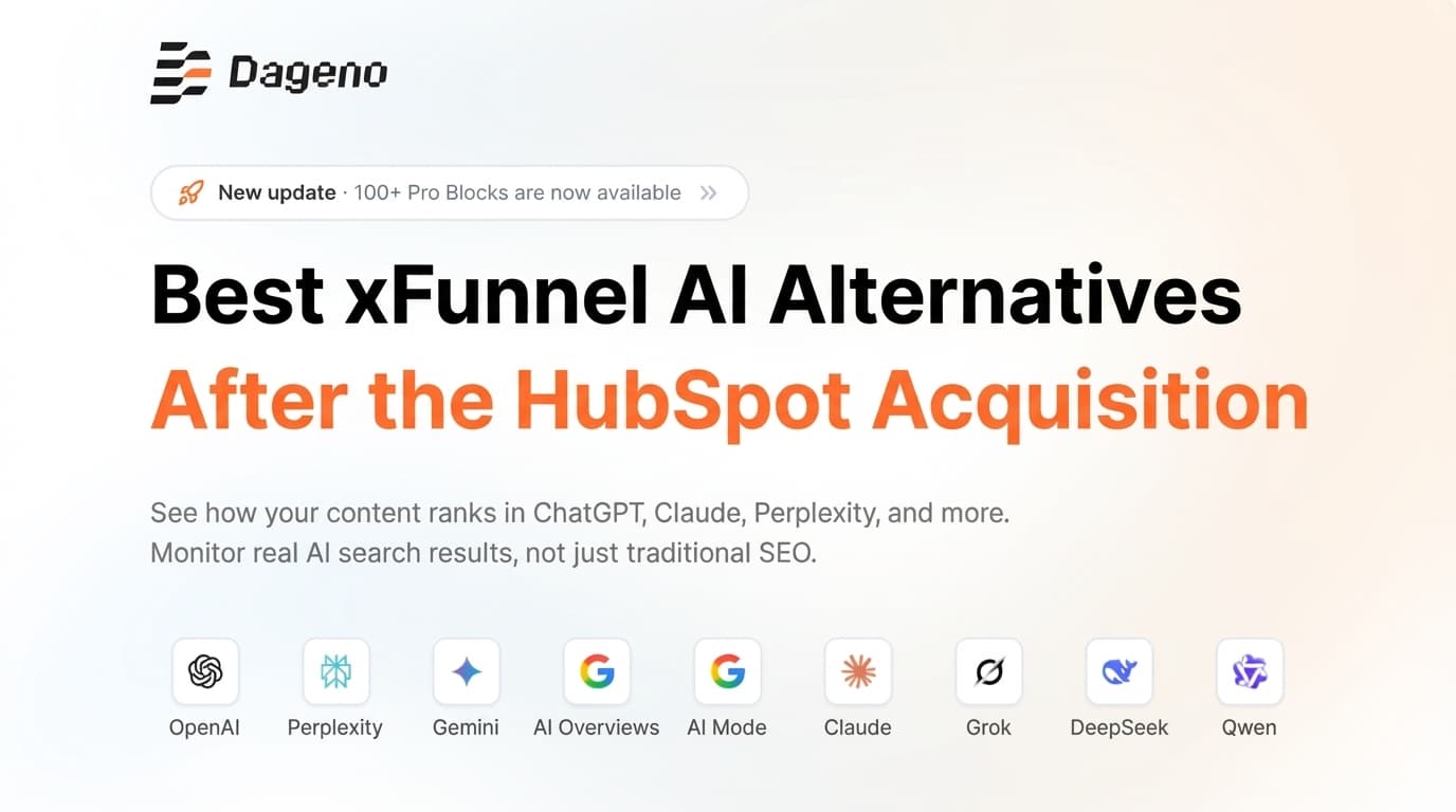 HubSpot收购后最佳xFunnel AI替代品(2026)