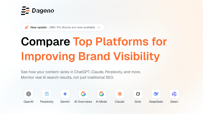 Compare Top Platforms for Improving Brand Visibility in AI Search