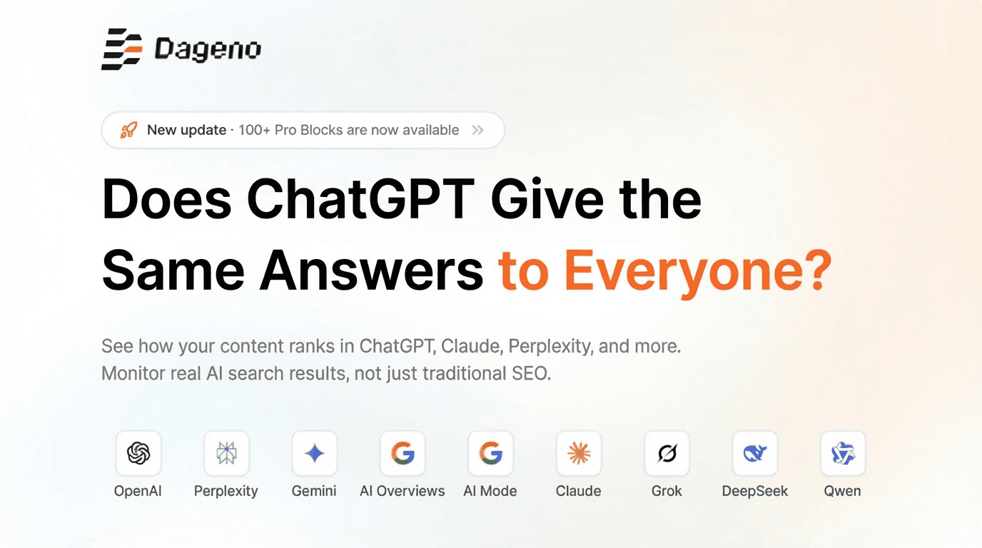 ChatGPT对每个人给出的答案是否相同?人工智能响应变异性的科学(2026)