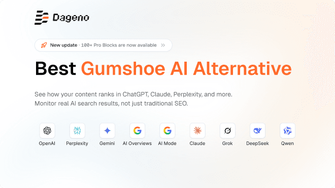 2026년 최고의 Gumshoe AI 대안: GEO 및 AI 가시성 플랫폼 5종 비교