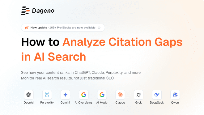 How to Analyze Citation Gaps in AI Search