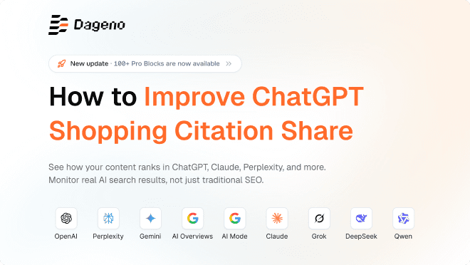 How to Improve ChatGPT Shopping Retailer Citation Share in AI Shopping