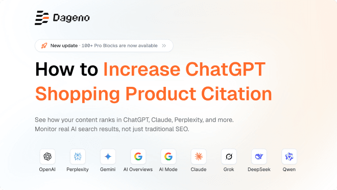 如何提高 ChatGPT 购物产品引用次数