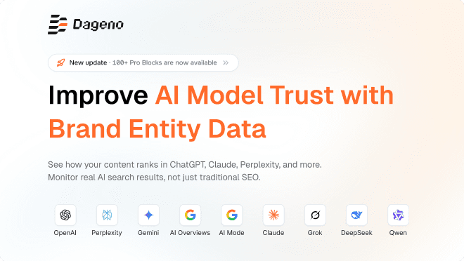 Improve AI Model Trust with Brand Entity Data