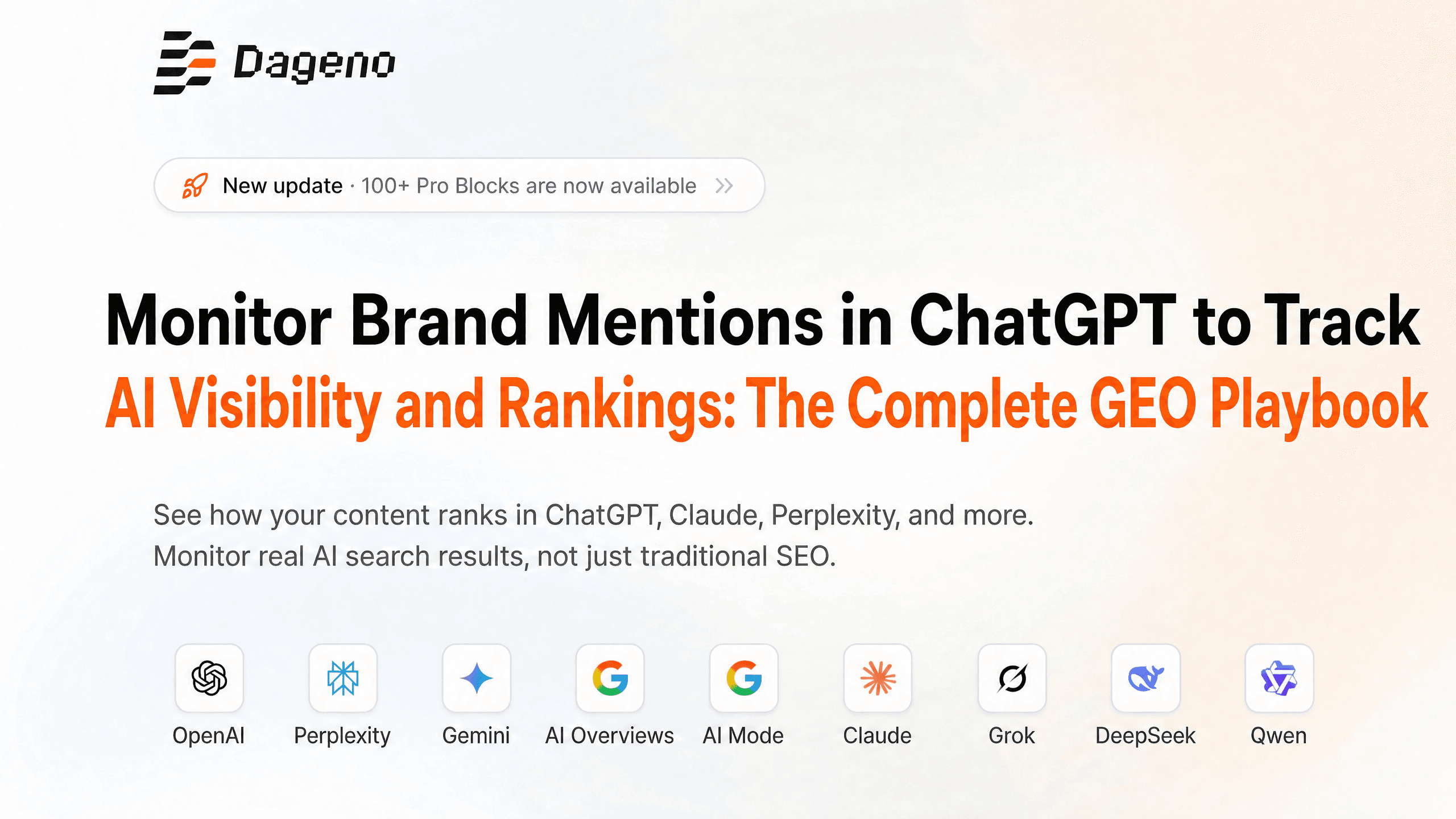 AI 가시성과 순위를 추적하는 ChatGPT 브랜드 언급 모니터링: 완벽한 GEO 가이드