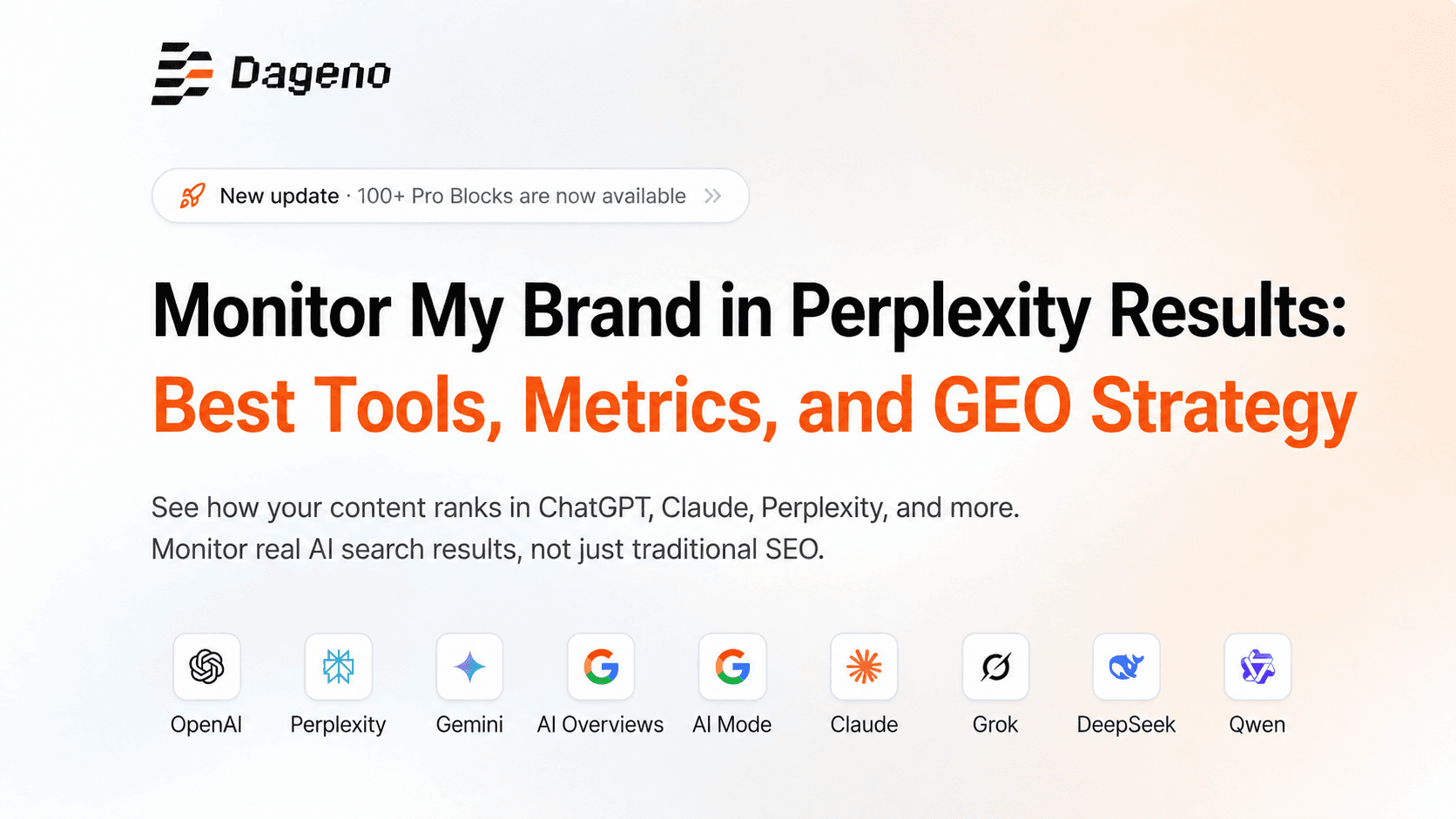 Perplexity 결과에서 브랜드 모니터링하기: 최고의 도구, 지표 및 GEO 전략