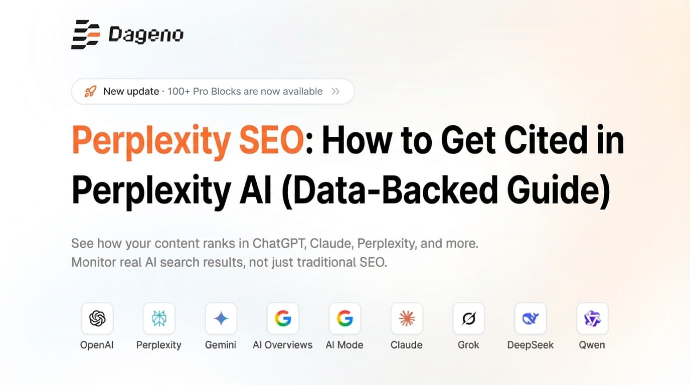 Perplexity SEO: Perplexity AI에서 인용되는 방법 (데이터 기반 가이드)