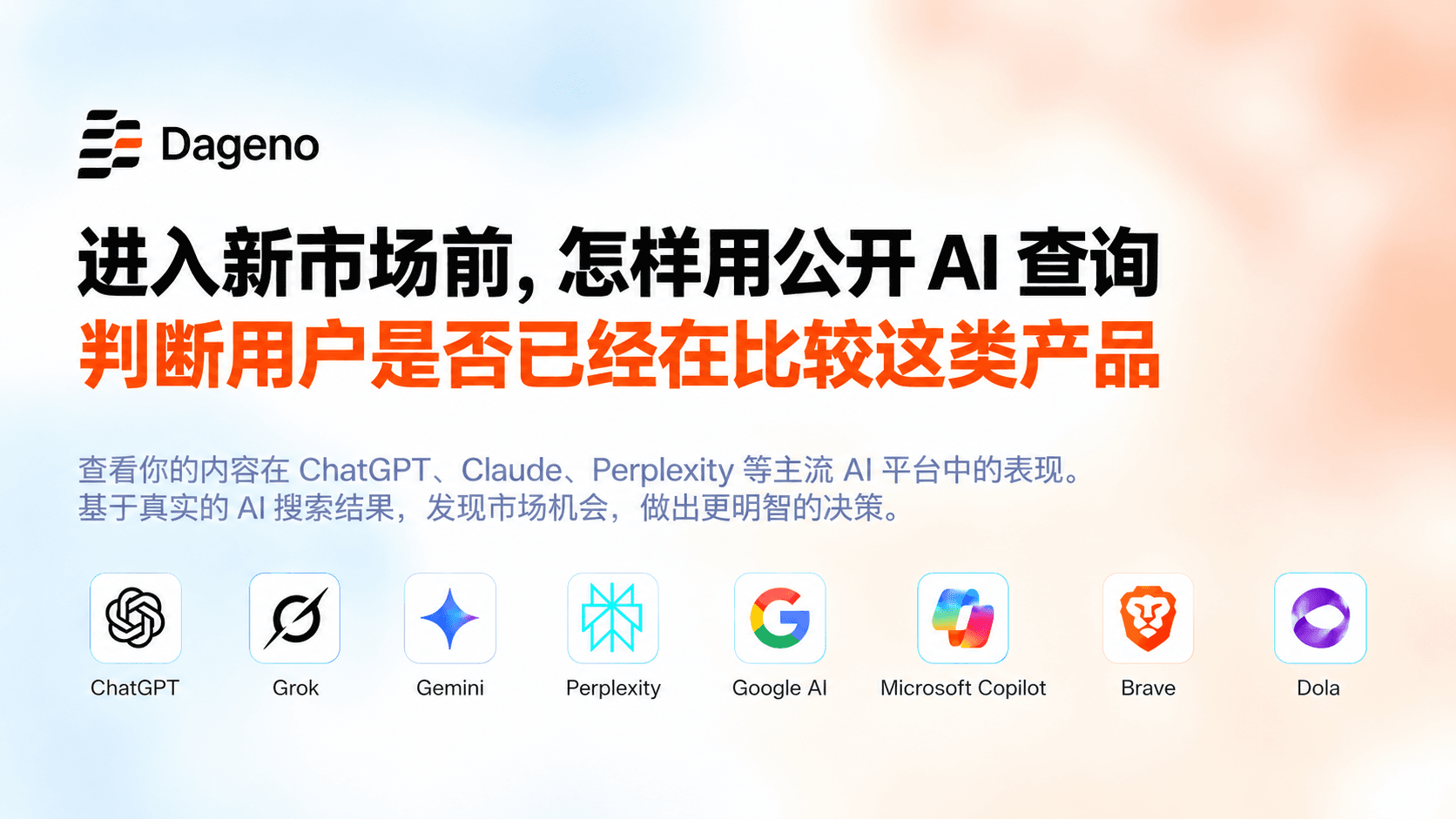 进入新市场前,怎样用公开 AI 查询判断用户是否已经在比较这类产品