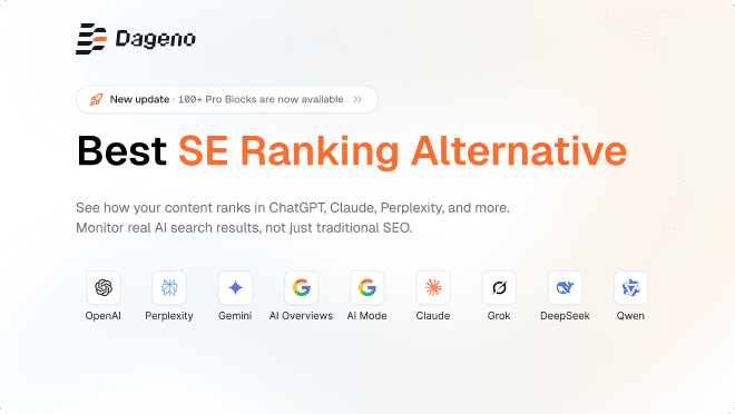 2026 年 5 款最佳 SE Ranking 替代工具