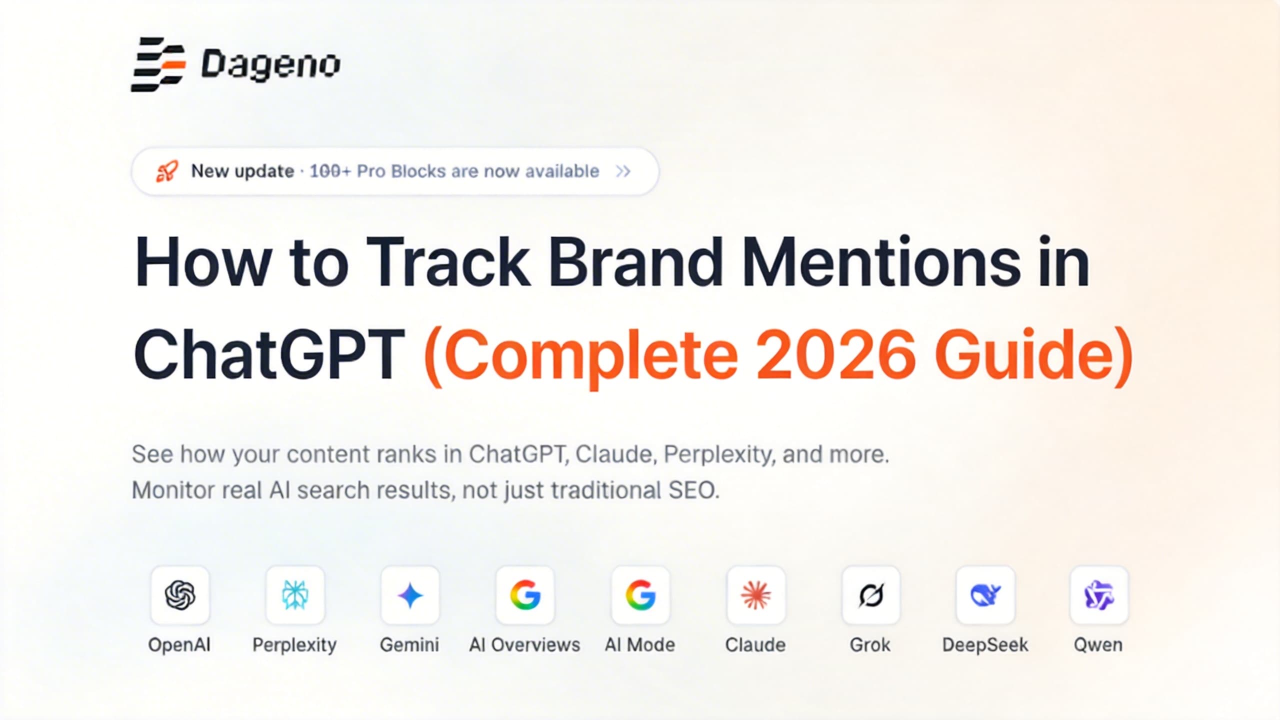 How to Track Brand Mentions in ChatGPT (Complete 2026 Guide)