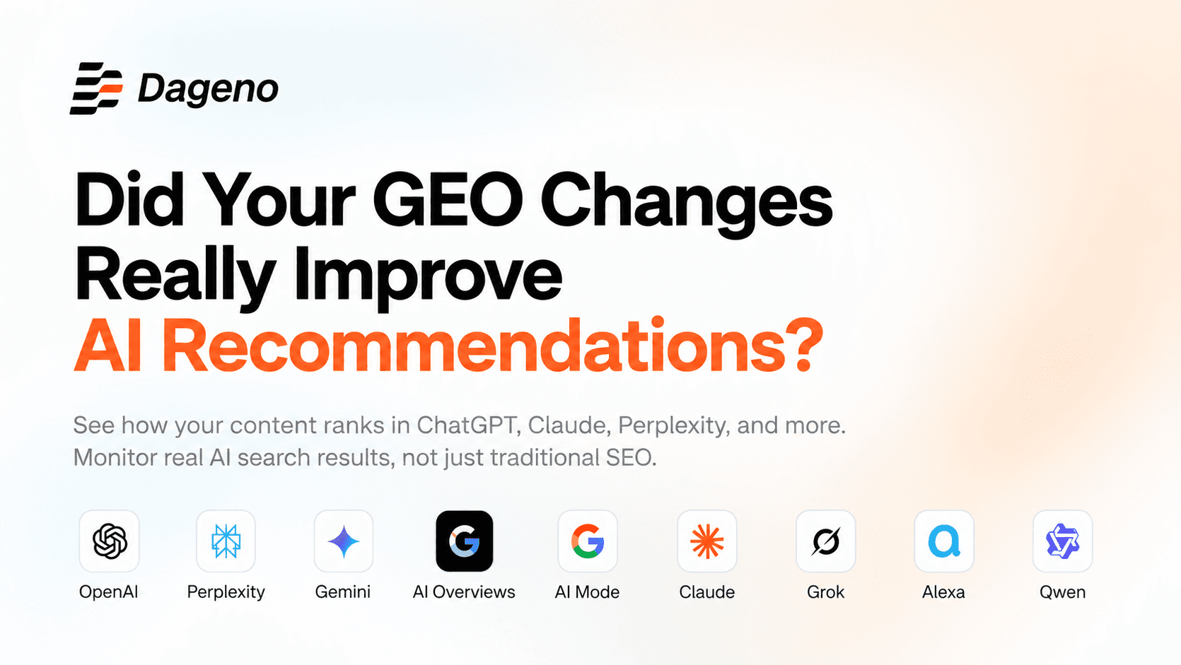 Vos changements GEO ont-ils vraiment amélioré les recommandations de l’IA ?