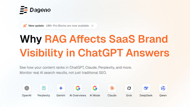 Why RAG Affects SaaS Brand Visibility in ChatGPT Answers