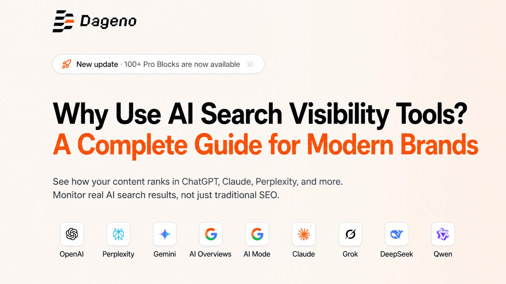 为什么要使用 AI 搜索可见性工具?现代品牌的完整指南