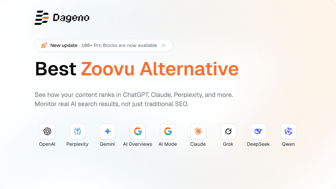 2026 年最佳 Zoovu 替代方案:5 款 AI 产品发现与 GEO 平台对比