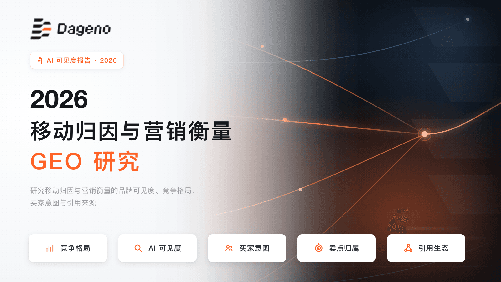 2026 移动归因与营销衡量 GEO 行业研究报告封面